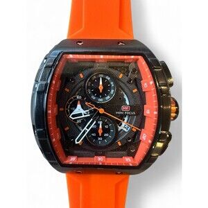 MINI FOCUS Men Military Sport Quartz Watches Rectangle Luminous Date Wristwatch